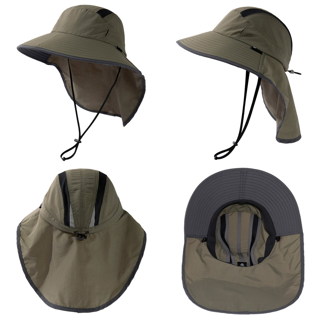BreezeShield™ Wide Brim Neck Cover Cap