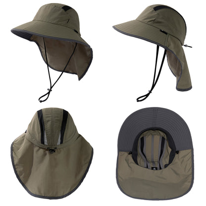 BreezeShield™ Wide Brim Neck Cover Cap