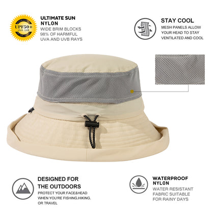 BreezeShield™ PonyStyle Bucket Sunhat UV50+