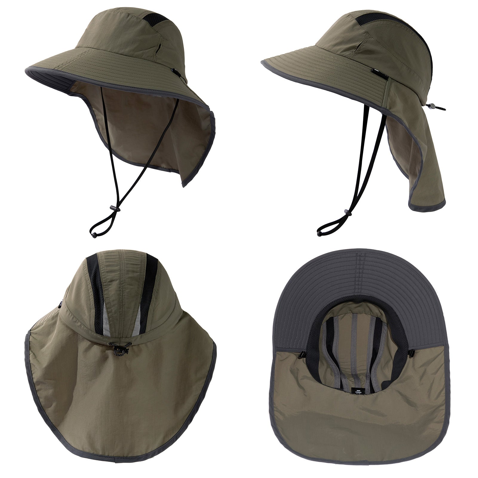 TOP-EX Sun Hat with Neck Flap for Women & Men TOP-EX