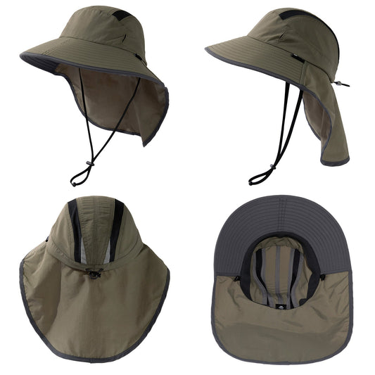 TOP-EX Sun Hat with Neck Flap for Women & Men TOP-EX