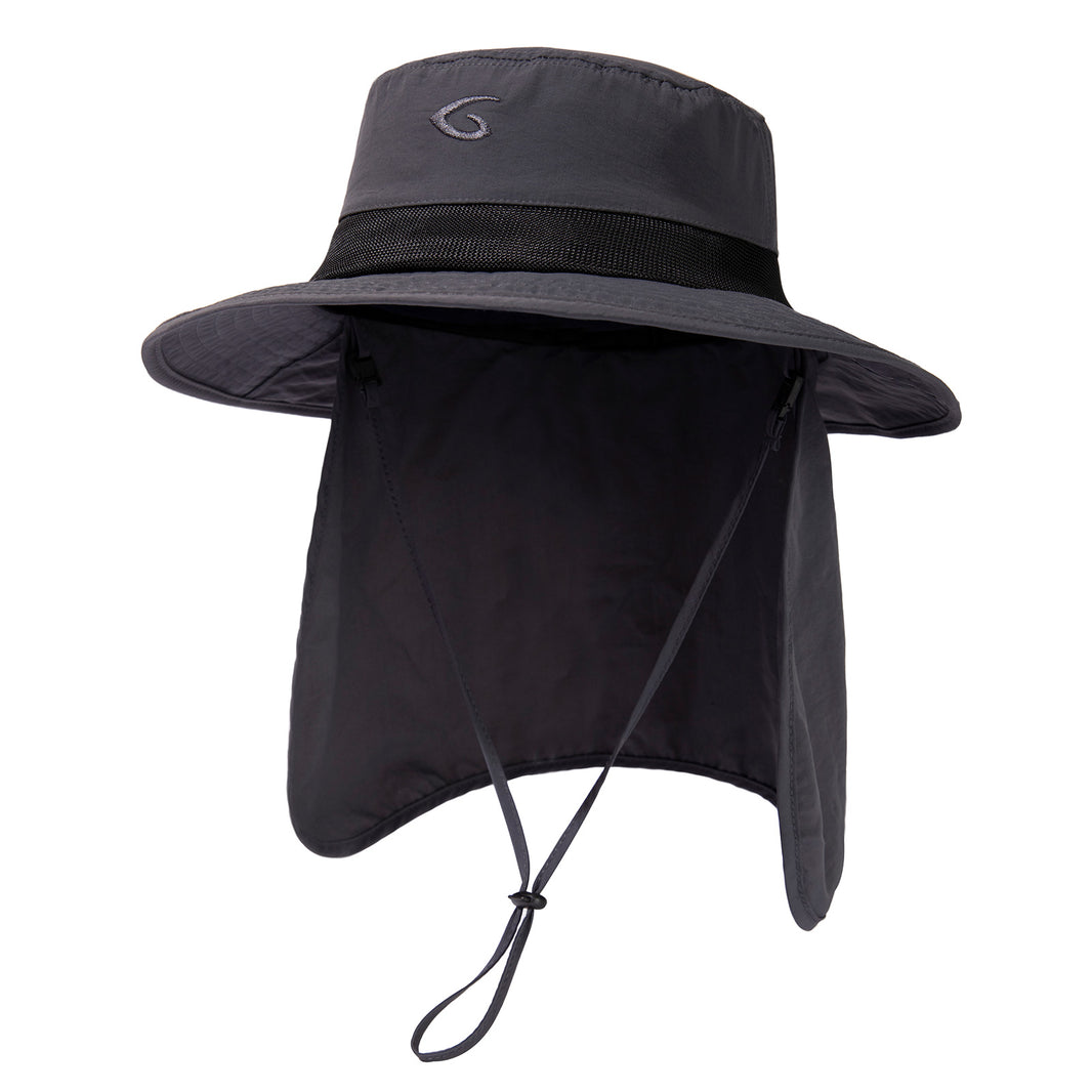 Harrison Waterproof Neck Flap Bucket Hat