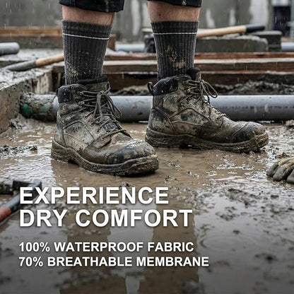 DryKnit™ Warm Waterproof Merino Crew Socks
