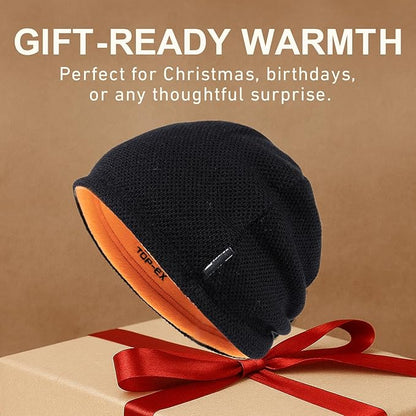 PolarWool™ Reversible Wool Beanie for Men & Women