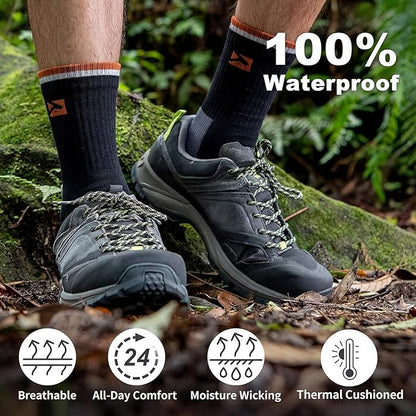 DryKnit™ Waterproof Merino Wool Crew Socks