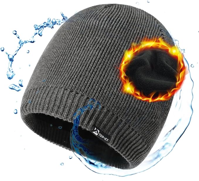 DryKnit™ x Polartec® Waterproof Wool Beanie – Warm, Breathable & Fleece Lined