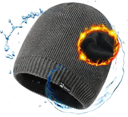 DryKnit™ x Polartec® Waterproof Wool Beanie – Warm, Breathable & Fleece Lined