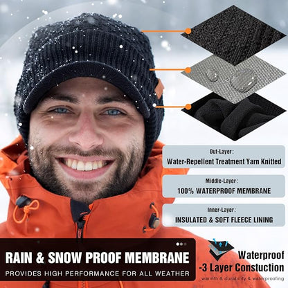 DryKnit™ x Polartec® | StormShield Merino Wool Visor Beanie