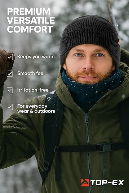 PolarWool™ Fleece-Lined Merino Wool Beanie