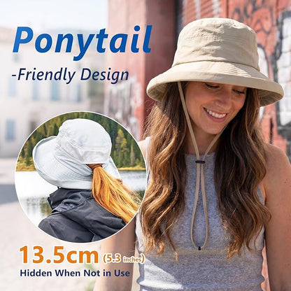 BreezeShield™ PonyStyle Bucket Sunhat UV50+