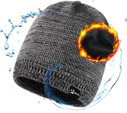 DryKnit™ x Polartec® Waterproof Wool Beanie – Warm, Breathable & Fleece Lined