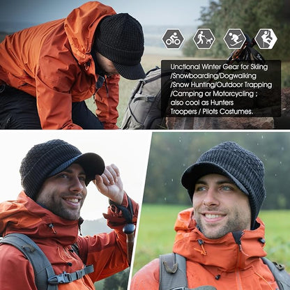 PolarWool™ Merino Wool Beanie with Brim