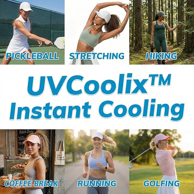 ChicPony™ Cooling UV50 Ponytail Baseball Cap