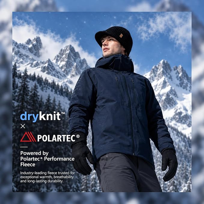 DryKnit™ x Polartec® | StormShield Merino Wool Visor Beanie