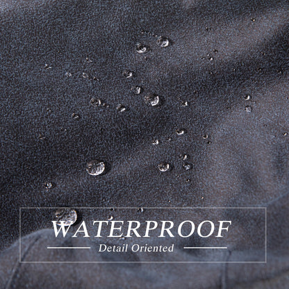 Waterproof Waxed Cotton Flat Cap M/L/XL/XXL/3XL TOP-EX