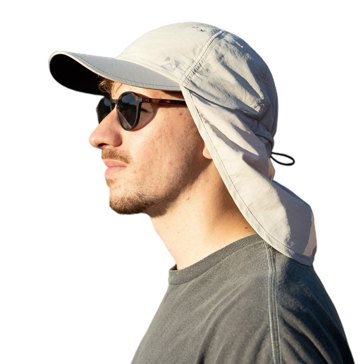 UV50+ Waterproof Neck Flap Baseball Sun Cap M/L/XL/XXL TOP-EX
