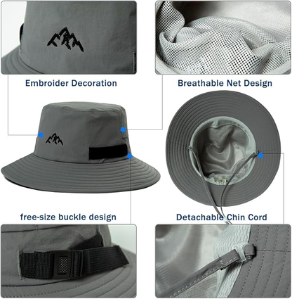 Dylan Waterproof Bucket Sun Hat