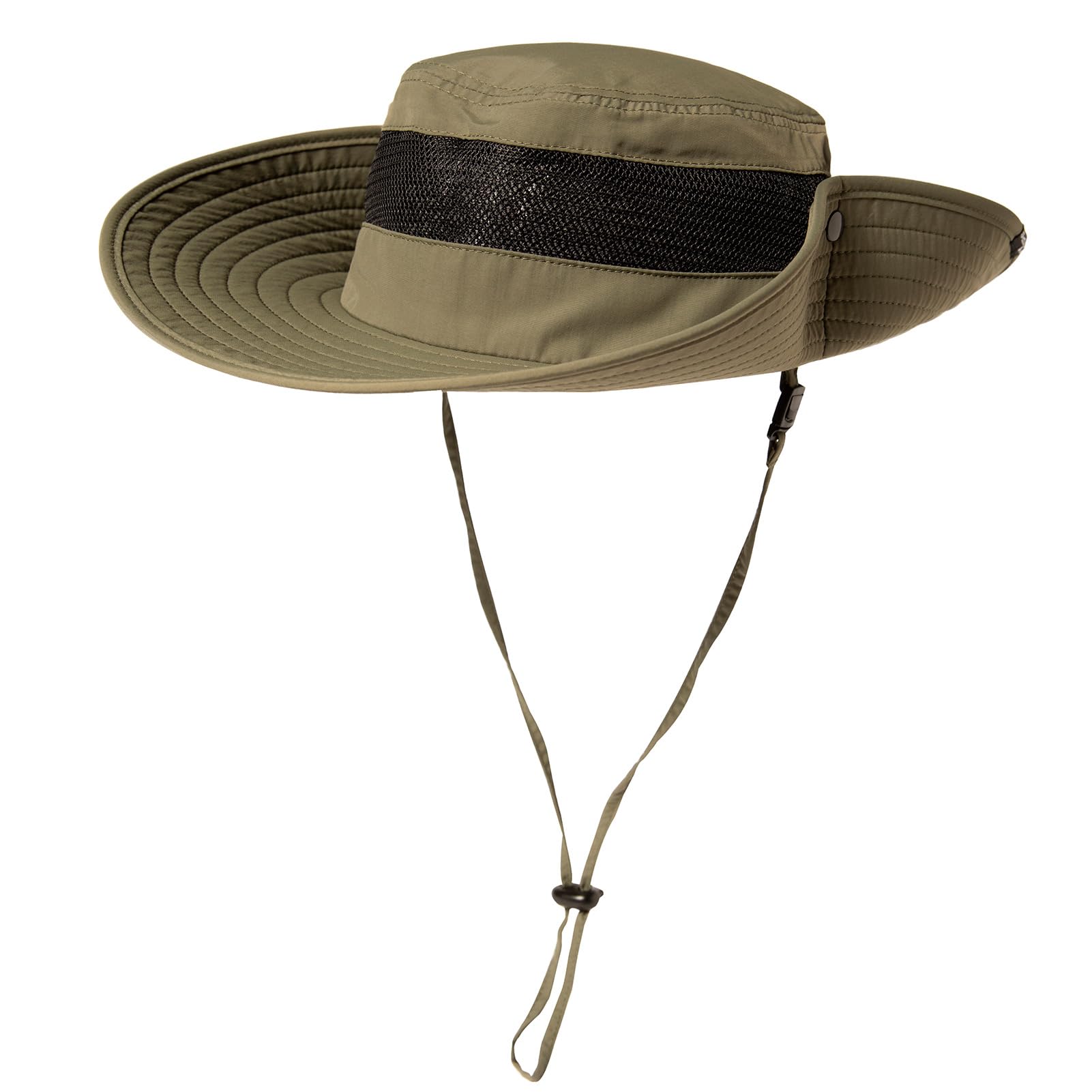 TOP-EX Oversized XL XXL Mens Bucket Sun Hats Big Head Boonie Safari Wide Brim Waterproof UPF50+ Fishing