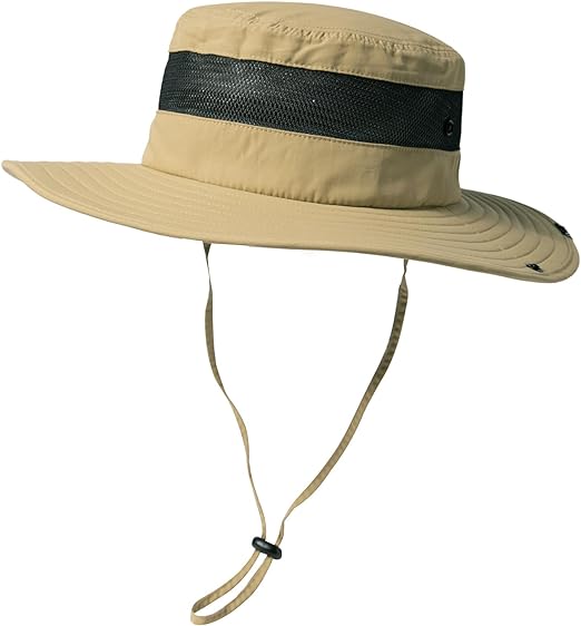 TOP-EX Oversized XL XXL Mens Bucket Sun Hats Big Head Boonie Safari Wide Brim Waterproof UPF50+ Fishing TOP-EX
