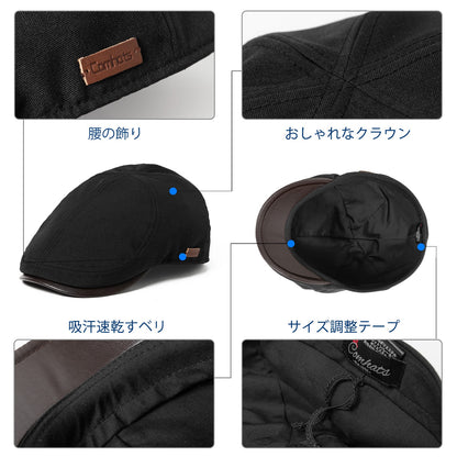 Waterproof Newsboy Cap for Men M/L/XL/XXL/3XL TOP-EX