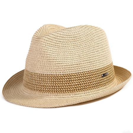 Oversized XS–XXXL Packable Panama Fedora Straw Sun Hat