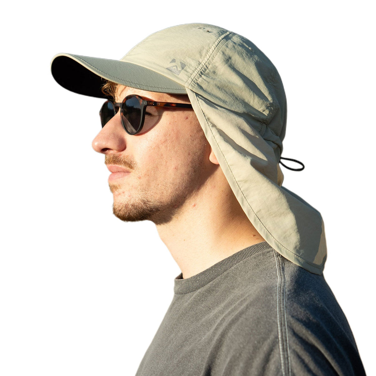 UV50+ Waterproof Neck Flap Baseball Sun Cap M/L/XL/XXL TOP-EX