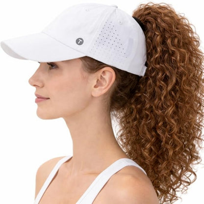 ChicPony™ Cooling Ponytail Sports Cap UPF 50+
