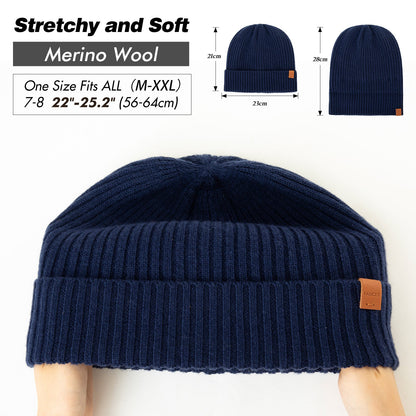 Ethan Merino Fleece Beanie M/L/XL/XXL TOP-EX
