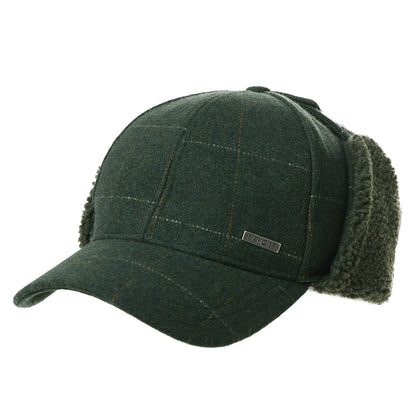 Wool Fleece Earflap Baseball Cap – Warm Winter Hat
