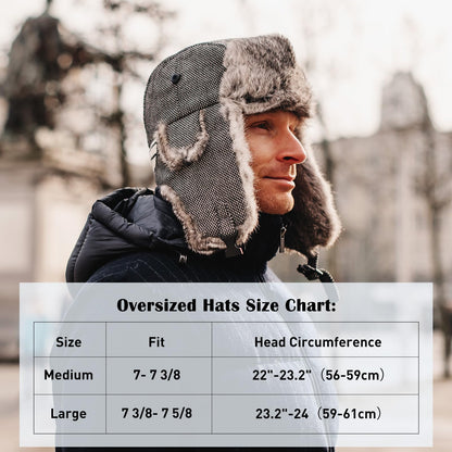 Earflap Bomber Hats M/L TOP-EX