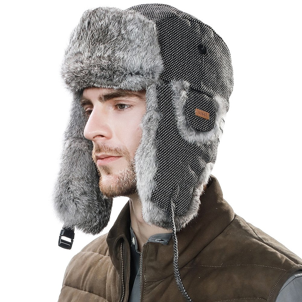 Earflap Bomber Hats M/L TOP-EX