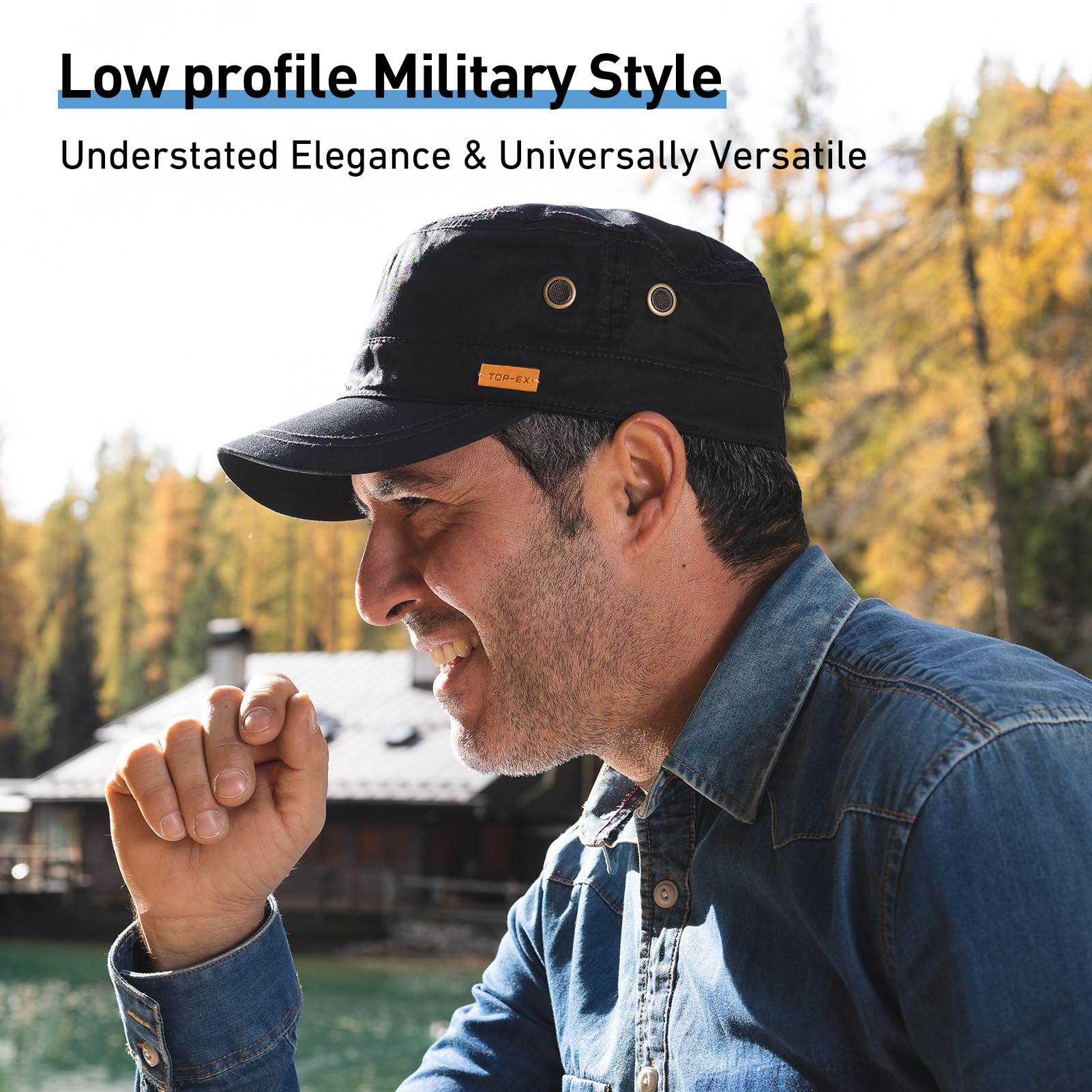 Waterproof Military Army All Weather Cap M/L/XL/XXL TOP-EX