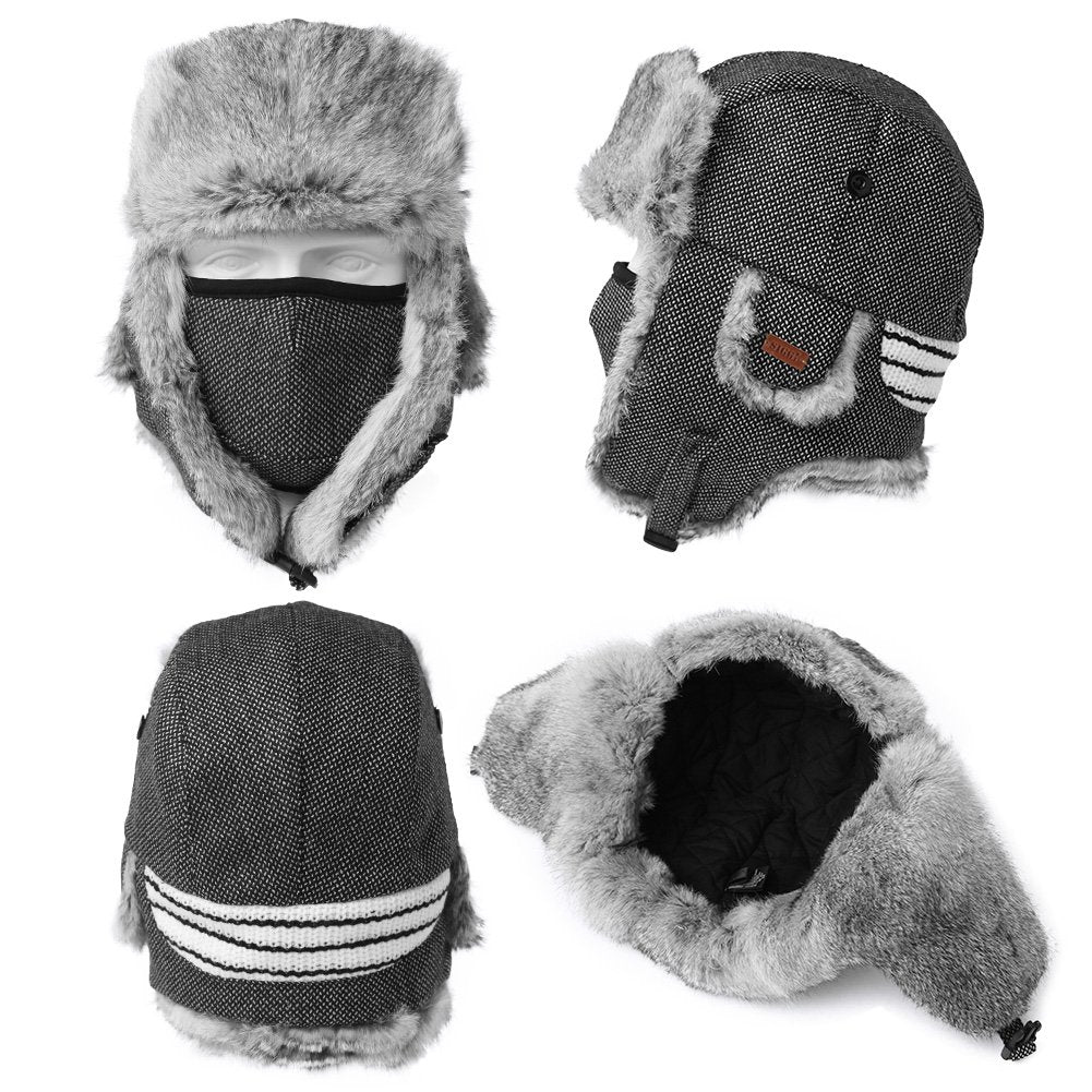 Earflap Bomber Hats M/L TOP-EX