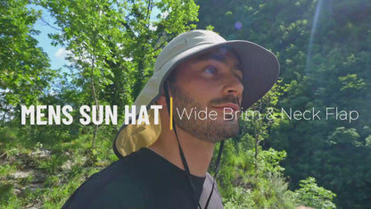 BreezeShield™ Wide Brim Neck Cover Cap