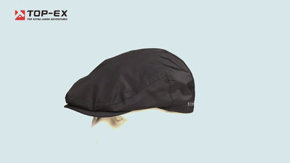 Waterproof Waxed Cotton Flat Cap