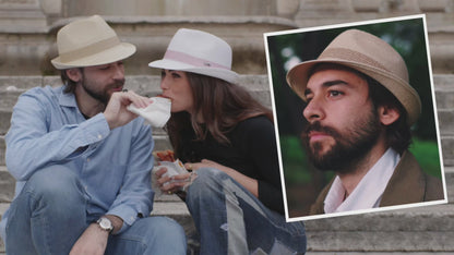 Oversized XS–XXXL Packable Panama Fedora Straw Sun Hat