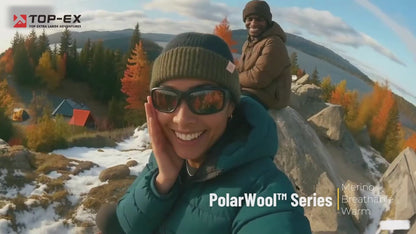 PolarWool™ Double-Layer Merino Waffle Fisherman Beanie