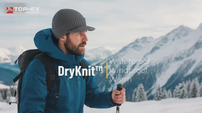 DryKnit™ Waterproof Merino Wool Beanie – Polartec® Fleece Lined Winter Hat