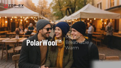PolarWool™ 100% Merino Wool Fisherman Beanie