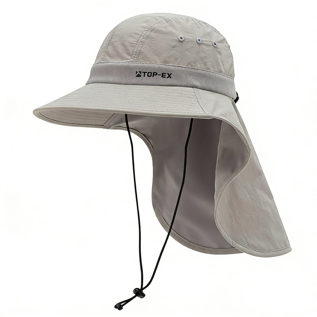 UvCoolix™ Sun Hat with Neck Flap UPF 50+ Wide Brim